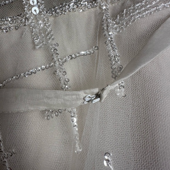 MIRA ZWILLINGER Wedding Dress ~ FLAW see last photos $10,000 Dress - Picture 10 of 16